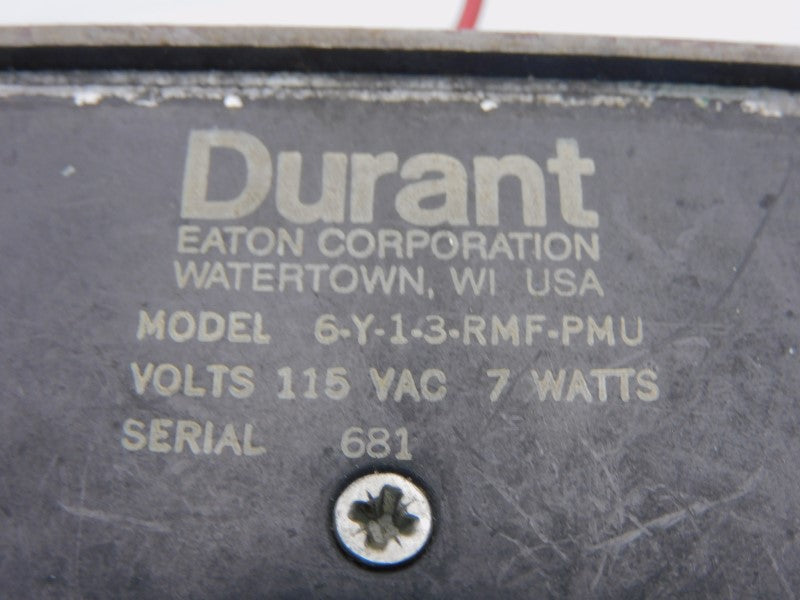 DURANT 6-Y-1-3-RMF-PMU 115VAC UNMP