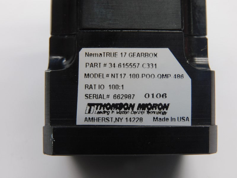 THOMSON MORTON 34-615557-C331 NT17-100-POO-QMP-486 NSNP