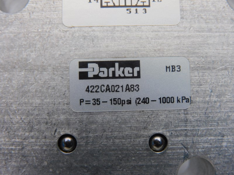 PARKER 422CA021A83 110/120V 150PSI (NO CONNECTOR) UNMP