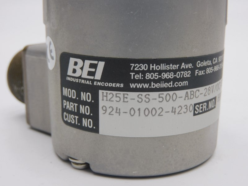 BEI H25E-SS-500-ABC-28V/0C-SM18 924-01002-4230 5-28VDC NSNP