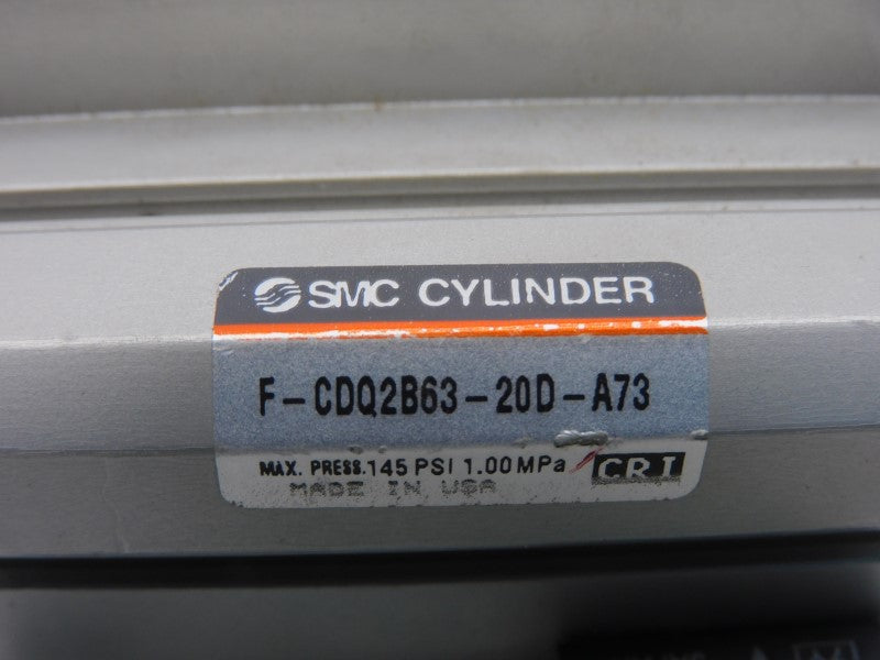 SMC F-CDQ2B63-20D-A73 145PSI NSNP