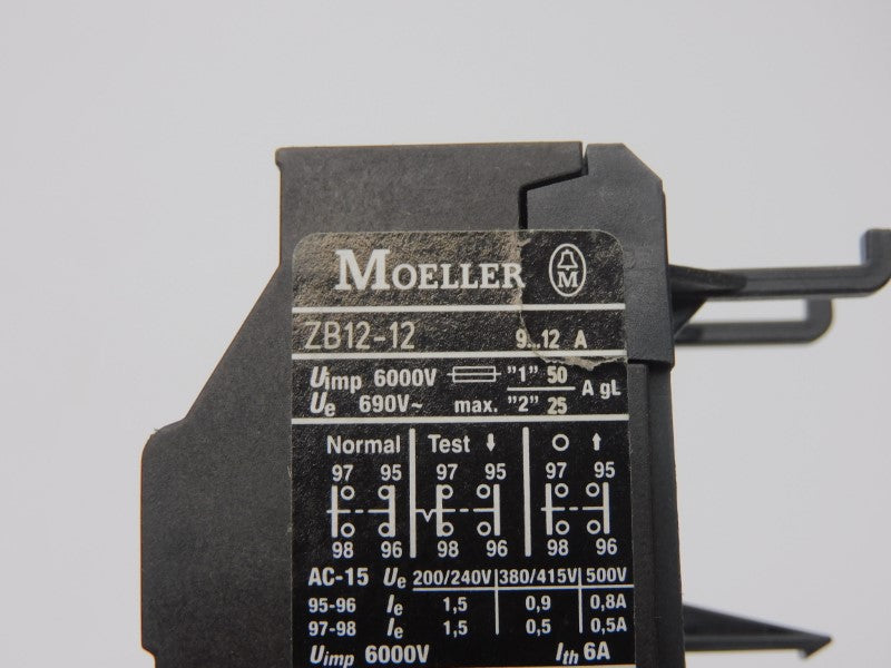KLOCKNER MOELLER ZB12-12 690V 9-12A NSMP