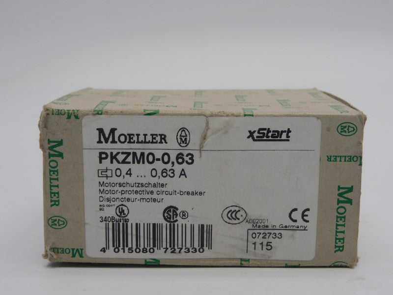 KLOCKNER MOELLER PKZM0-0.63 SER.04  600V 0.4-0.63A NSMP