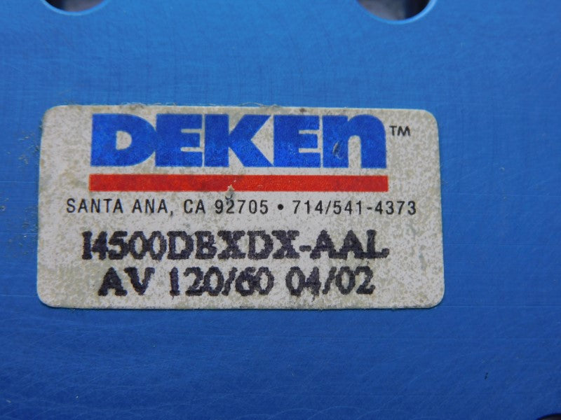 DEKEN 14500DBXDX-AAL 120V NSNP