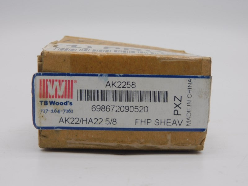 TB WOOD'S AK2258 5/8" NSMP