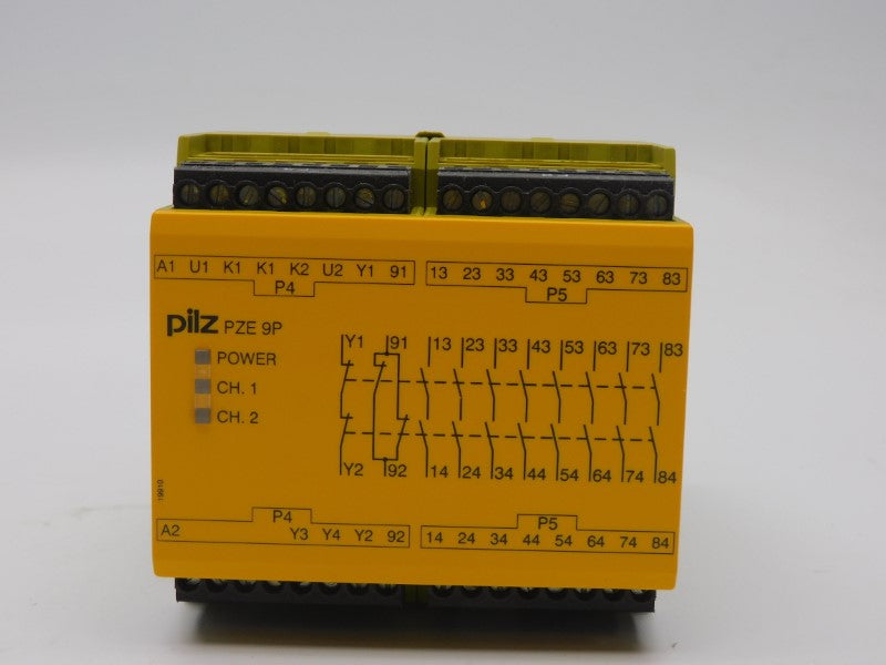 PILZ PZE9P24VACDC-8N/O-1N/C 777140 24VAC/DC 8.0A NSMP