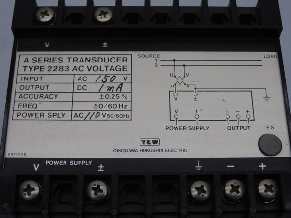 YOKOGAWA 2283 110VAC NSNP