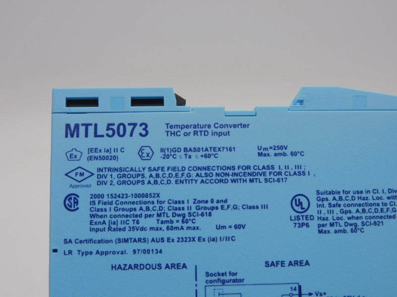 MTL MTL5073 250V NSNP