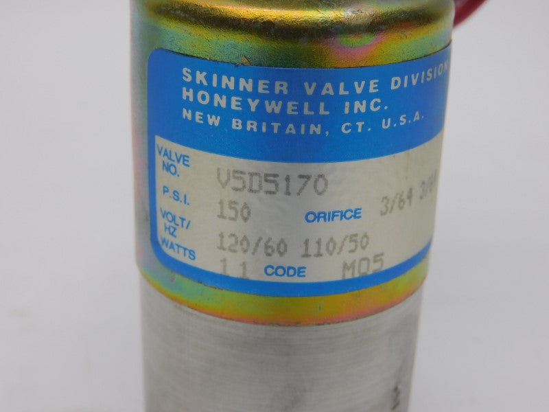HONEYWELL V5D5170 110/120V 150PSI NSMP