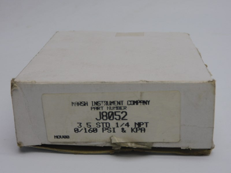 MARSH INSTRUMENT J8052 0/160PSI NSMP