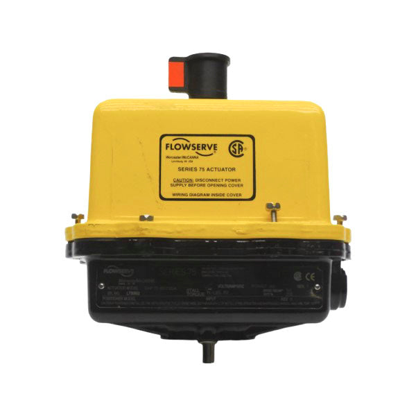 FLOWSERVE 10HP75WD3120A 120V 0.7A REV. 1 NSNP
