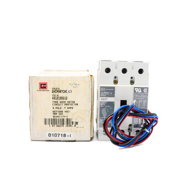 CUTLER HAMMER GMCP007C0CA3 600VAC 7A NSMP