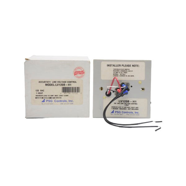 PSG CONTROLS LV120B-H1 120VAC 5A NSMP