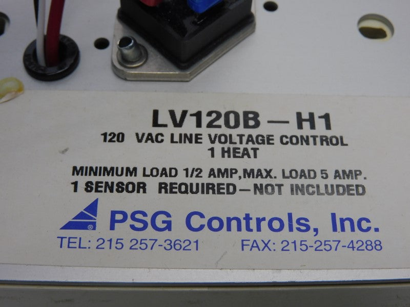 PSG CONTROLS LV120B-H1 120VAC 5A NSMP