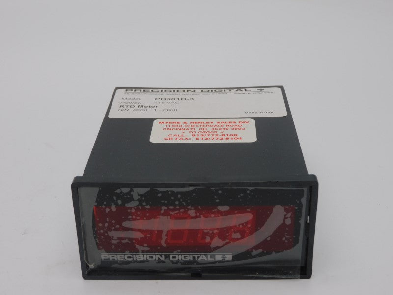 PRECISION DIGITAL PD501B-3 115VAC NSMP