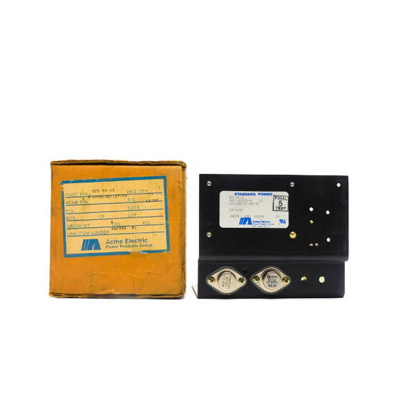 ACME ELECTRIC SPS60-12 0000-301125-01 115/230V 5.0A NSMP