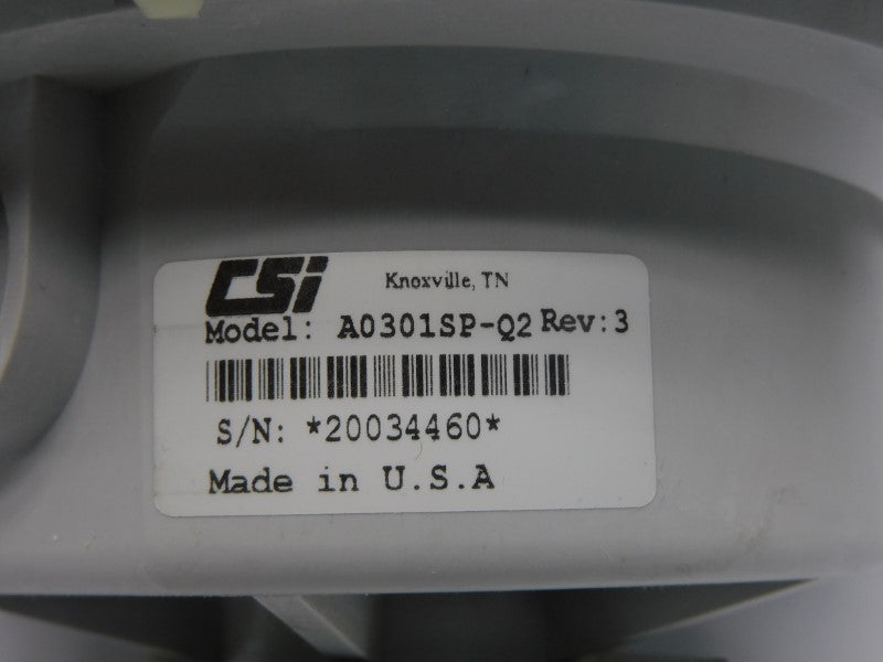 MOTOR STATUS A0301SP-Q2 REV. 3 NSMP