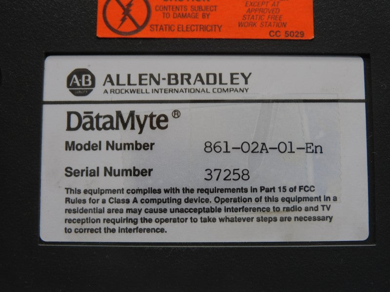 ALLEN BRADLEY 861-02A-01-EN NSNP
