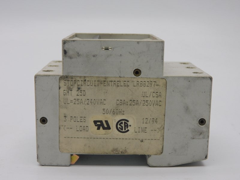 STOPCIRCUIT GMT25D 250VAC 25A UNMP