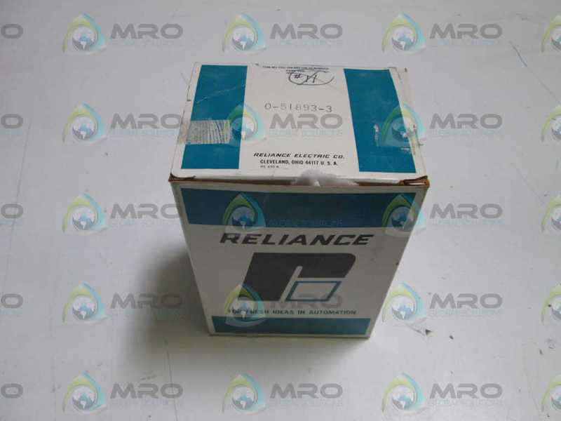 RELIANCE ELECTRIC 0-51893-3 NSMP