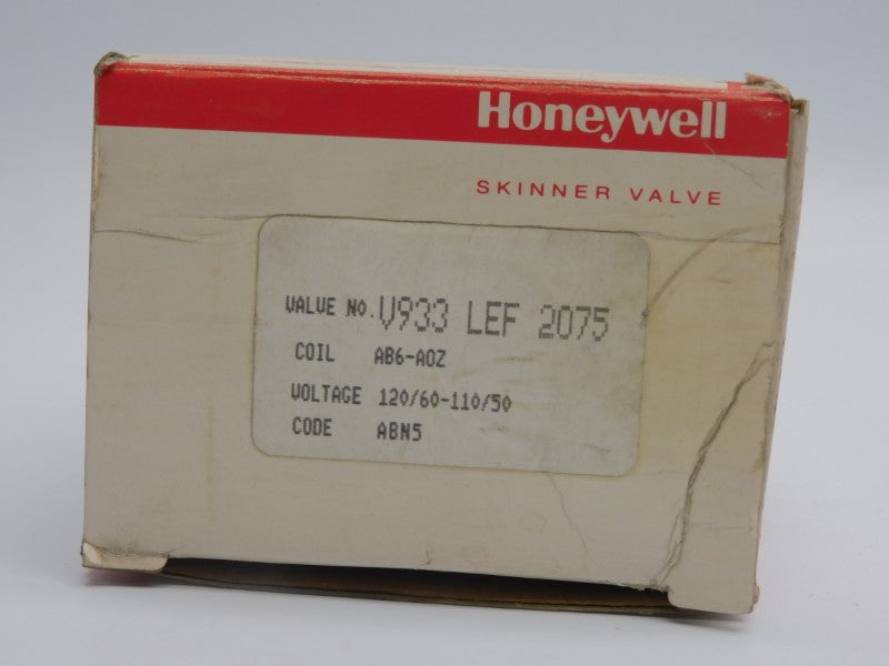 HONEYWELL V933LEF2075 110/120V 75PSI NSMP
