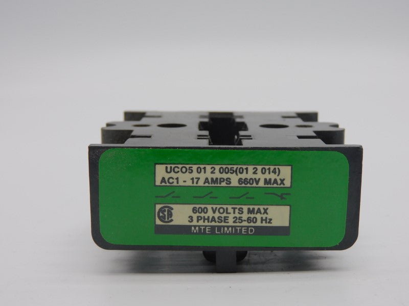 MTE 01.000002.005 UC05 660V 17A NSMP