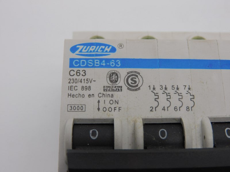 ZURICH CDSB4-63 415V 63A NSNP