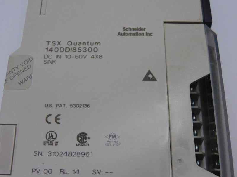 SCHNEIDER AUTOMATION 140DDI85300 10-60V UNMP