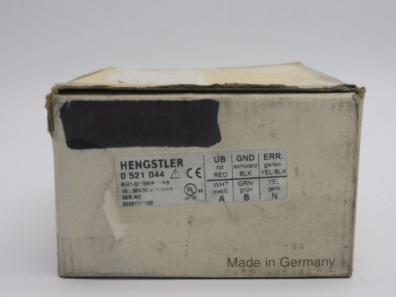 HENGSTLER RI41-O/100ER.11KB 0521044 10-30VDC NSMP