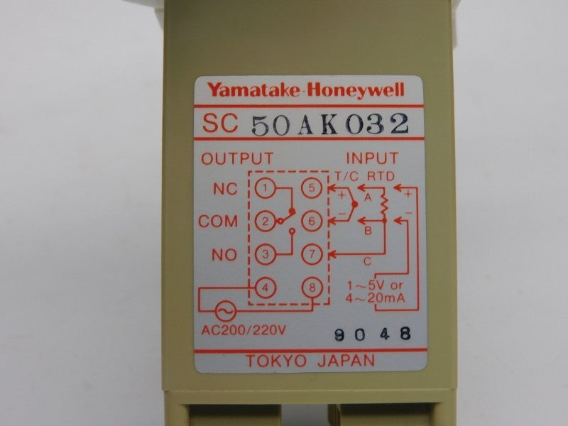 YAMATAKE-HONEYWELL SC50AK032 200/220V NSMP