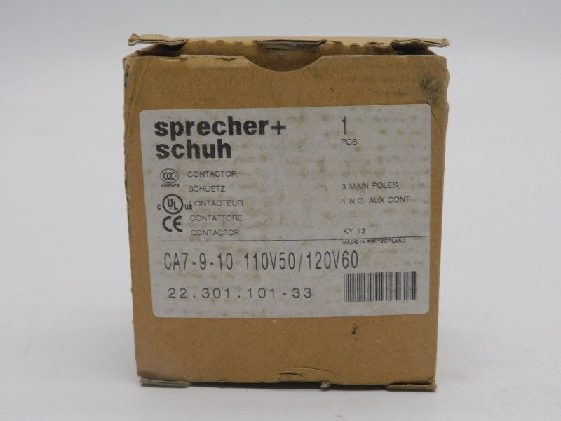 SPRECHER+SCHUH CA7-9-10 110/120V 32A (AS PICTURED) NSMP
