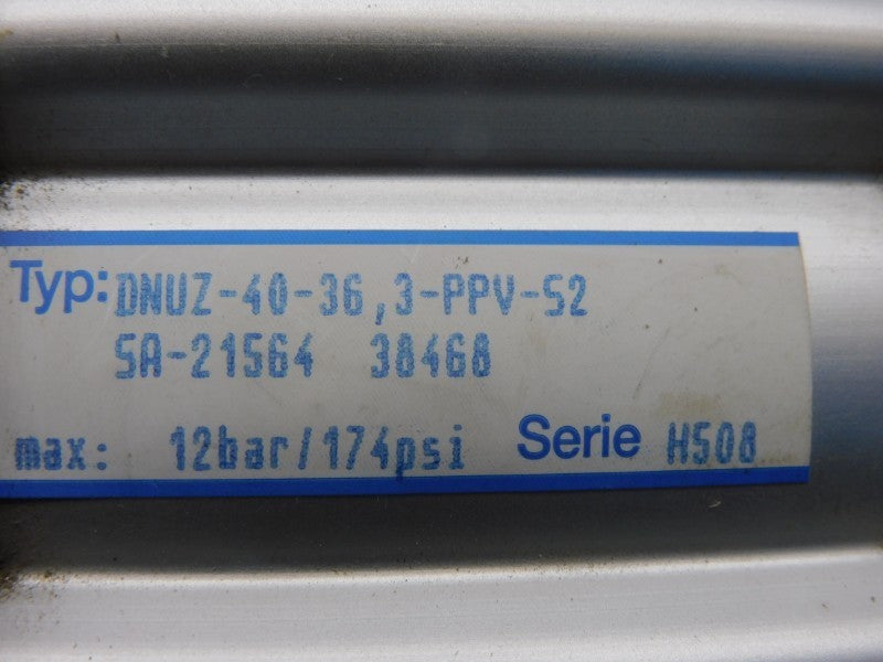FESTO DNUZ-40-36.3-PPV-S2 38468 174PSI NSNP
