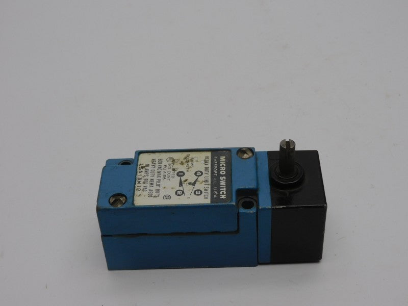 MICRO SWITCH LSA1AH12 600VAC 10A UNMP