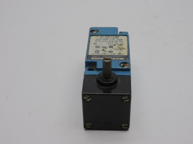 MICRO SWITCH LSA1AH12 600VAC 10A UNMP