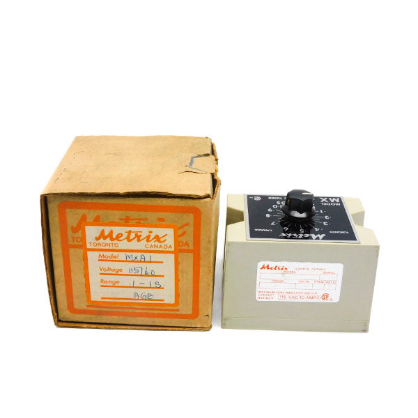 METRIX MXA1 115V 10A .1-1SEC NSMP