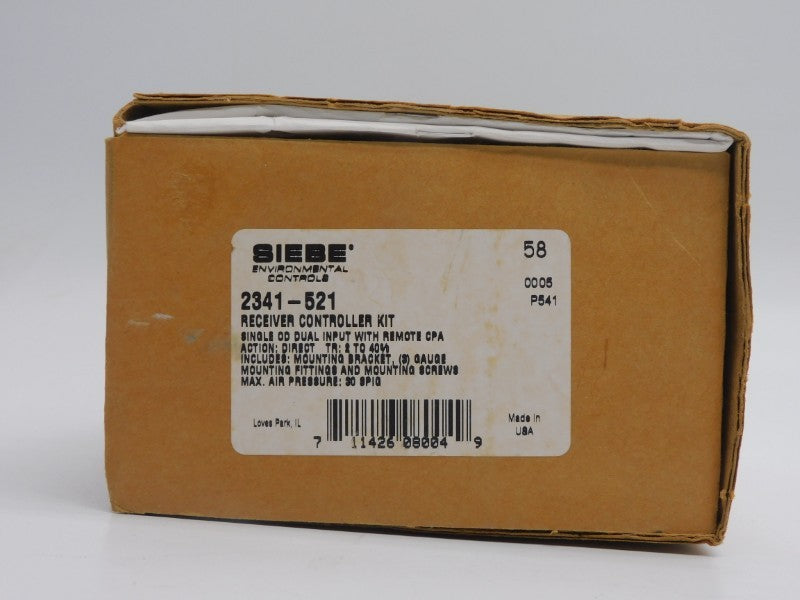 SIEBE 2341-521 30PSI NSMP