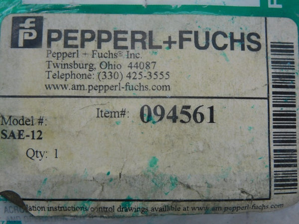 PEPPERL+FUCHS SAE-12 094561 NSMP