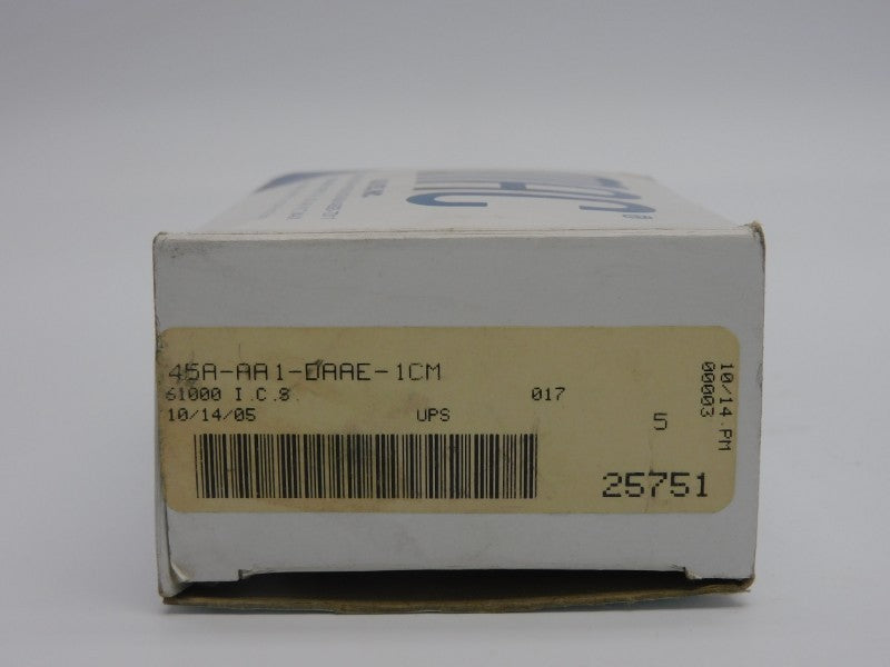 MAC 45A-AA1-DAAE-1CM 110/120V 120PSI (AS IS) NSMP
