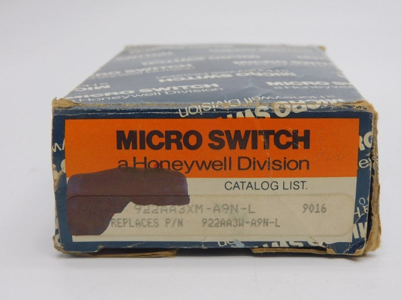 MICRO SWITCH 922AA3XM-A9N-L NSMP