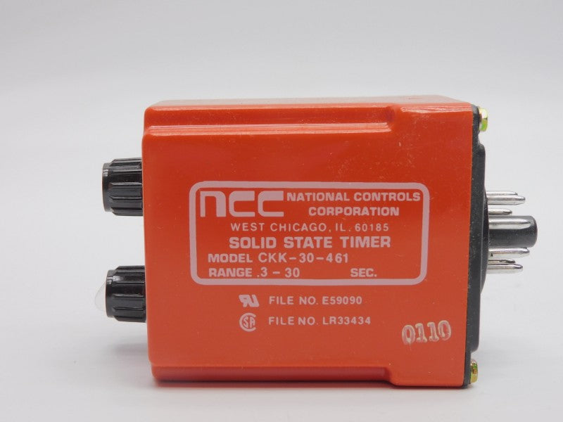 NCC CKK-30-461 120VAC 10A .3-30SEC NSMP