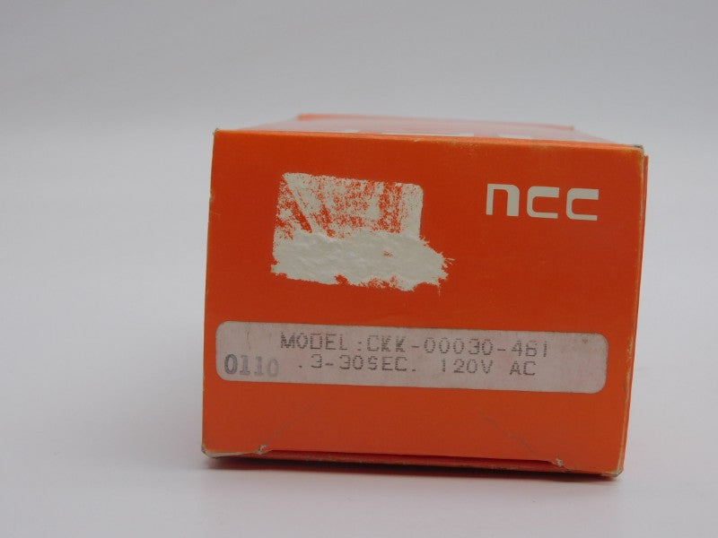 NCC CKK-30-461 120VAC 10A .3-30SEC NSMP