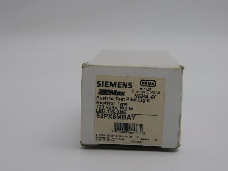 SIEMENS 52PX6MBAY SER. C 120V NSMP
