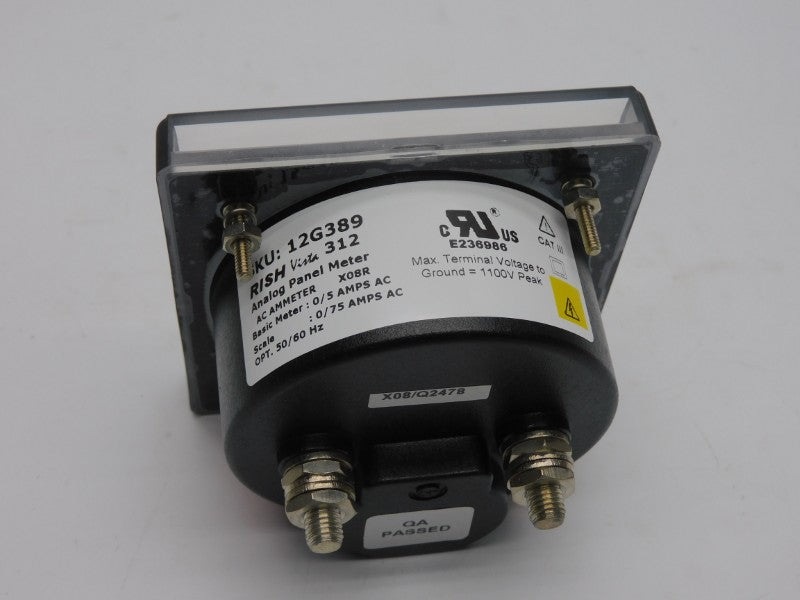 RISH VISTA 12G389 X08R 1100V 0/75AAC NSMP