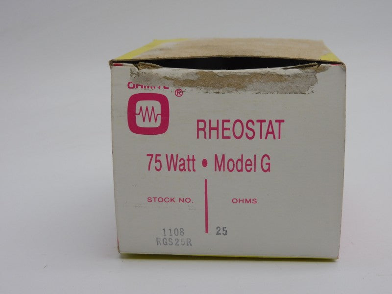 OHMITE RGS25R NSMP