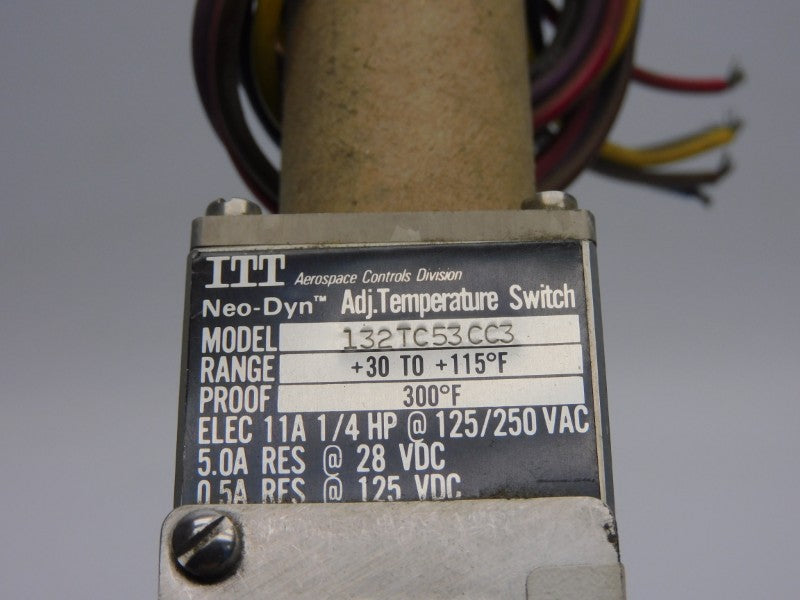 ITT 132TC53CC3 125/250VAC 11A NSNP