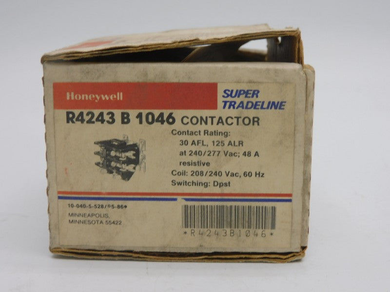 HONEYWELL R4243B1046 208/240VAC 48A REV. B-22 (AS IS) NSMP