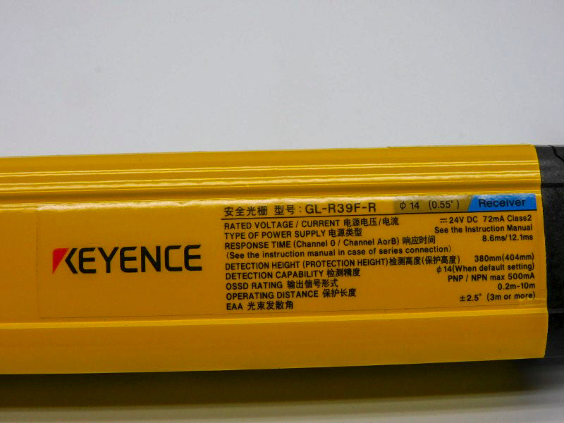 KEYENCE GL-R39F-R 24VDC NSNP