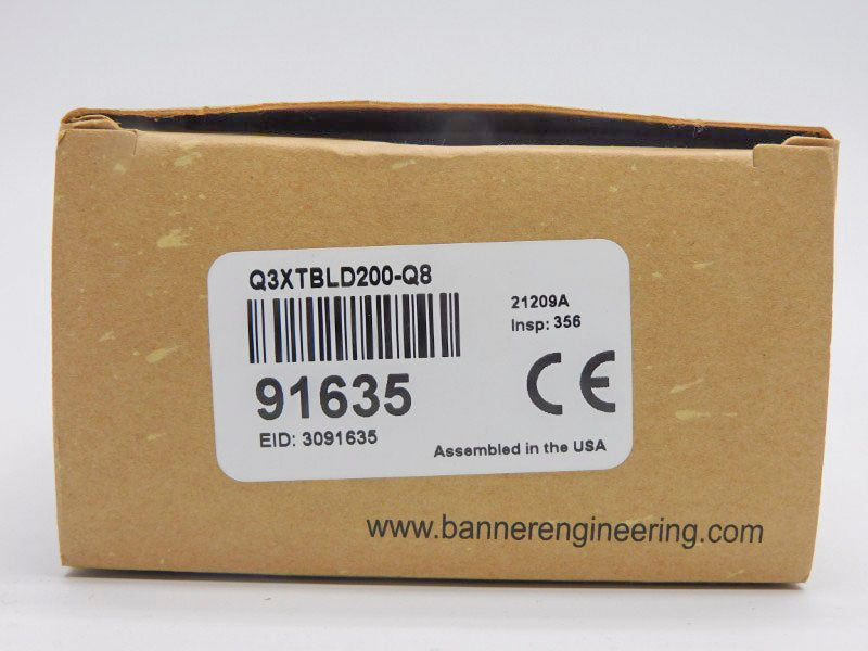 BANNER ENGINEERING Q3XTBLD200-Q8 91635 10-30VDC NSMP