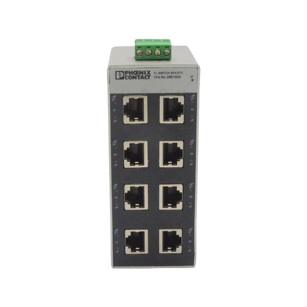 PHOENIX CONTACT FLSWITCHSFNT8TX 2891929 VER. 17 24VDC UNMP