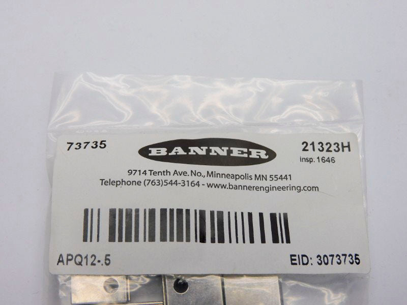 BANNER ENGINEERING APQ12.5 73735 (PKG OF 10) NSMP